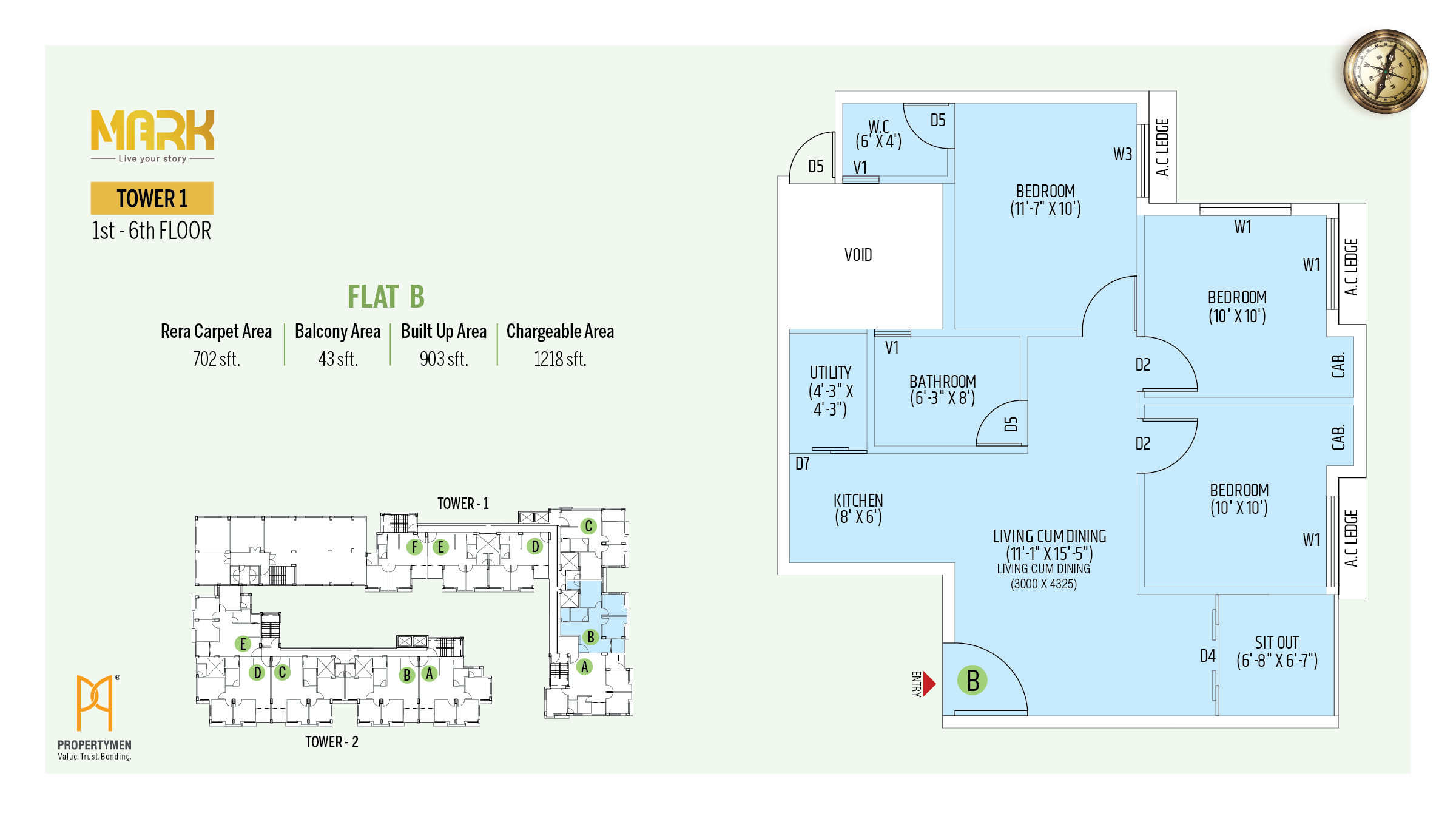 2 BHK residential in Hare Street, Kolkata, Kolkata, West Bengal - 700001, Kolkata — photo 2