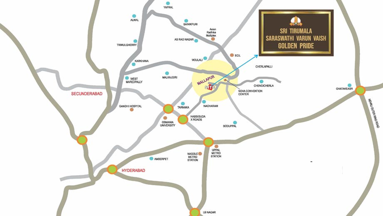 Sri Tirumala Saraswati Golden Pride in Hyderabad — photo 2