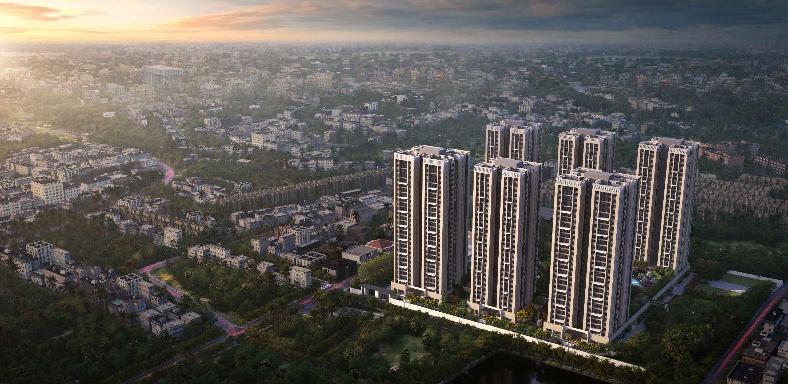 3 BHK residential in Chinar Park, Adarsha Nagar, Kolkata, West Bengal - 700100, Kolkata — photo 1