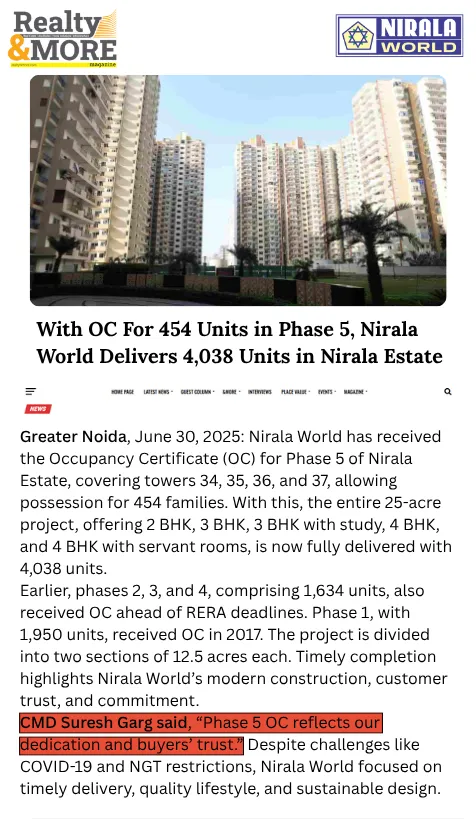 Nirala Estate Phase 4 in Greater Noida — photo 3