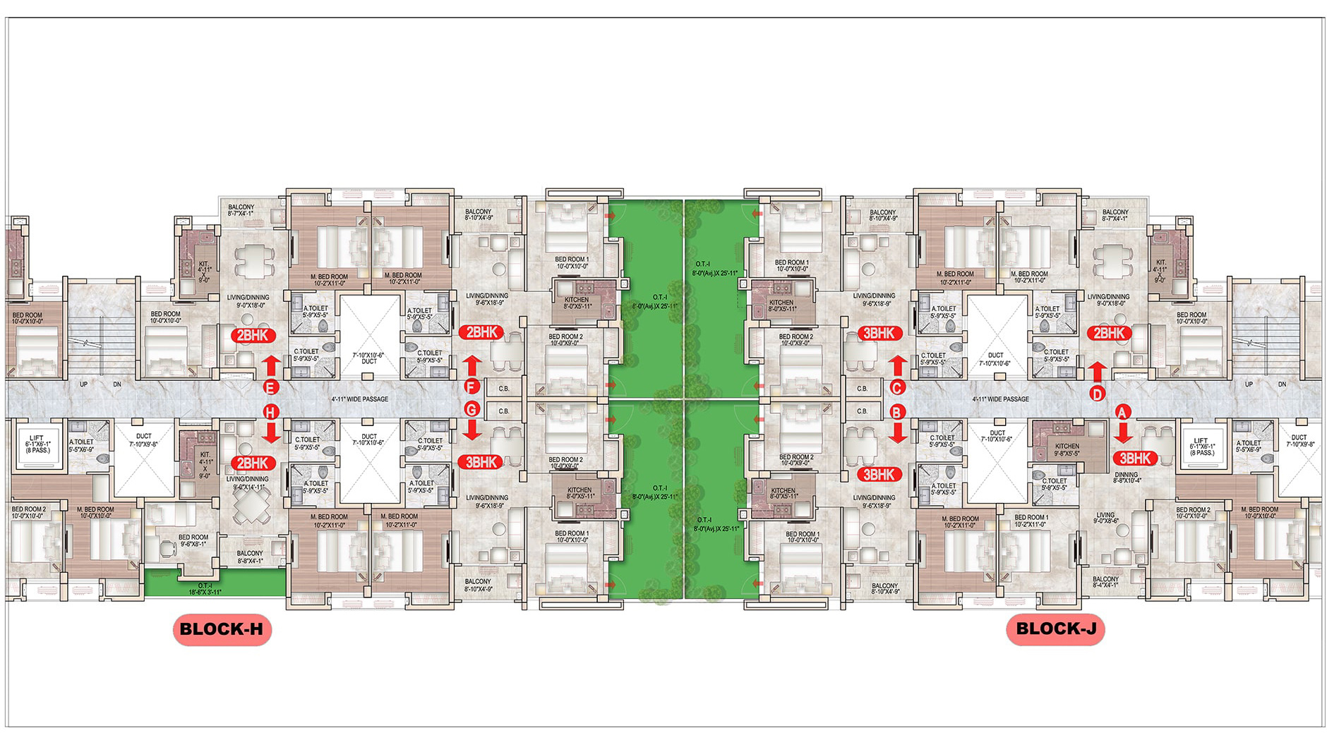 Mayfair Smart City (Phase I - " SANTORINI") in Raghabpur — photo 4