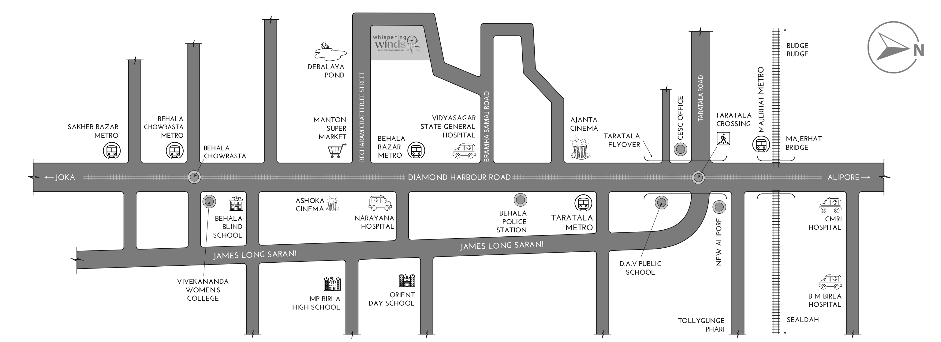 3 BHK residential in Ramkrishna Sarani, Unique Park, Behala, Kolkata, West Bengal - 700060, Kolkata — photo 6