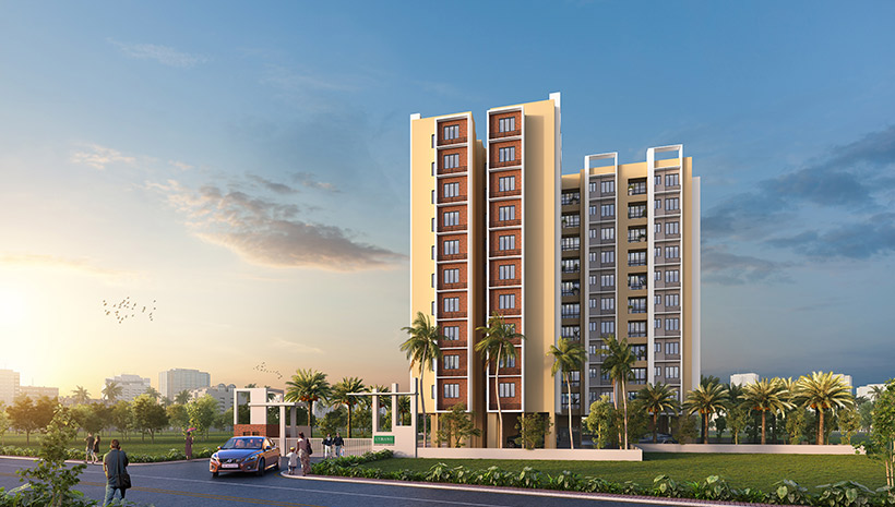 1 BHK residential in Mouza - Sulangari (J.L No. 22), New Town, Rajarhat, Kolkata, West Bengal - 700157, Kolkata — photo 2