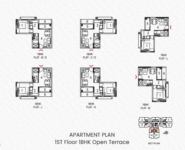 1 BHK residential in Mouza - Sulangari (J.L No. 22), New Town, Rajarhat, Kolkata, West Bengal - 700157, Kolkata — photo 4