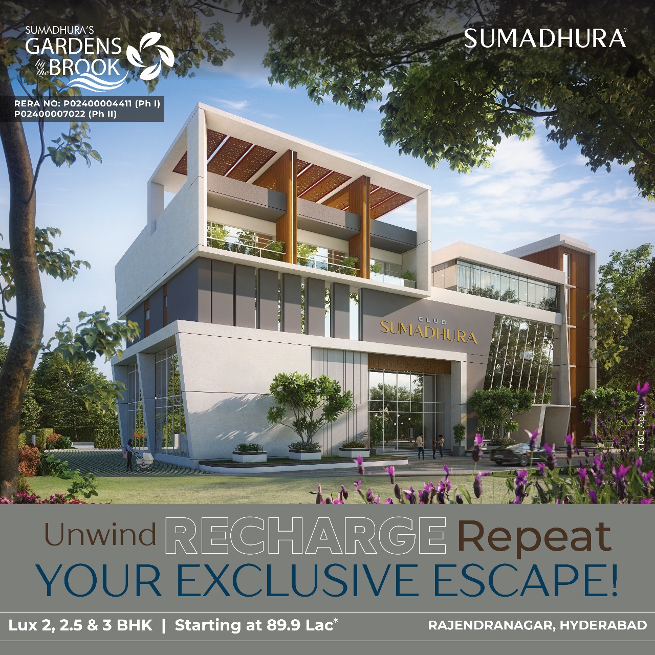 Sumadhuras Gardens By The Brook Phase 1 in Hyderabad — photo 2