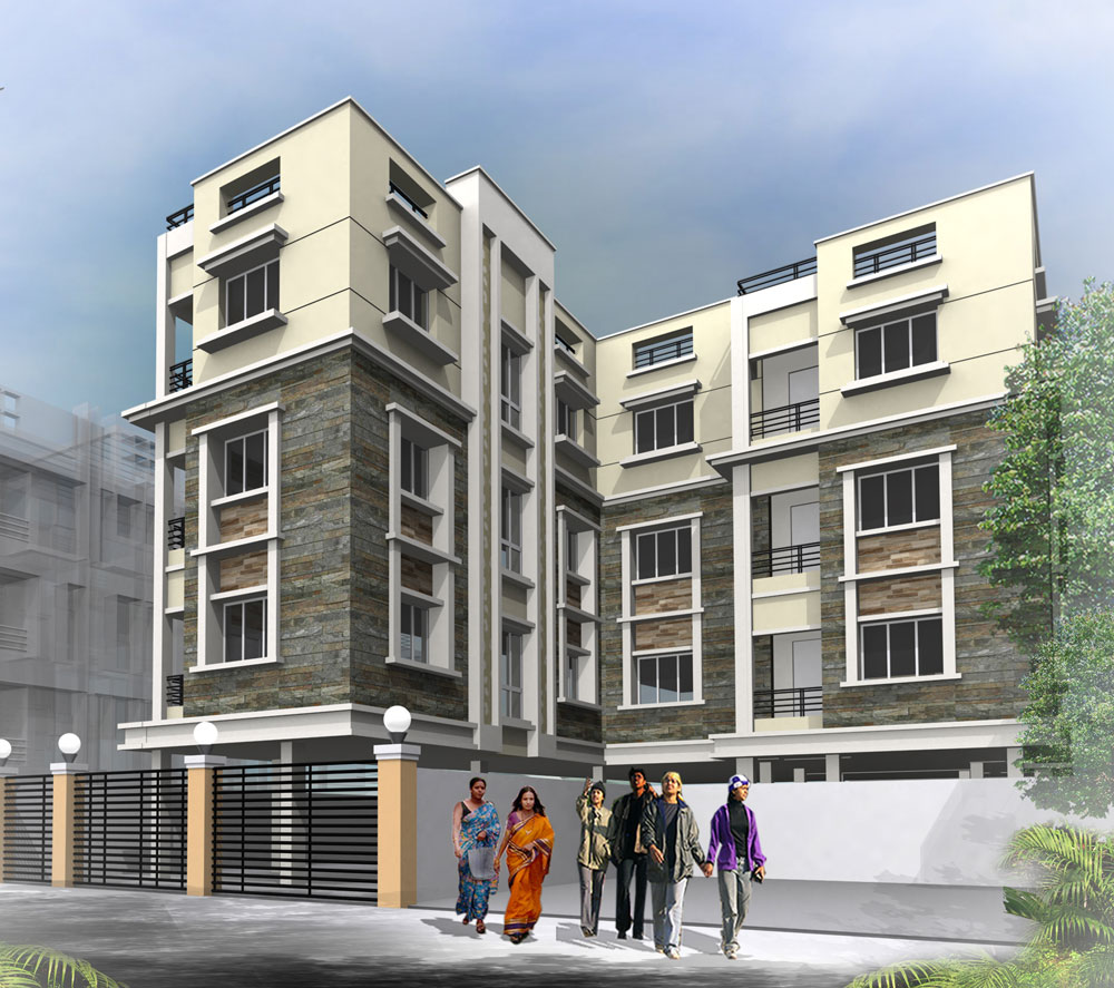 3 BHK residential in Behala, Kolkata, West Bengal - 700041, Kolkata — photo 1