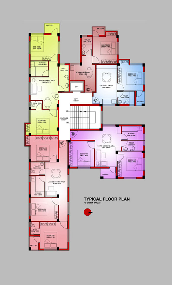 3 BHK residential in Behala, Kolkata, West Bengal - 700041, Kolkata — photo 2
