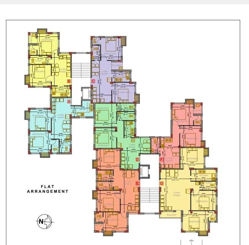 2 BHK residential in Narendrapur, Sonarpur, Kolkata, West Bengal - 700103, Kolkata — photo 2