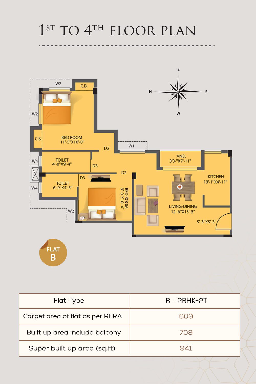 2 BHK residential in Nayabad, Kolkata, West Bengal - 700150, Kolkata — photo 5