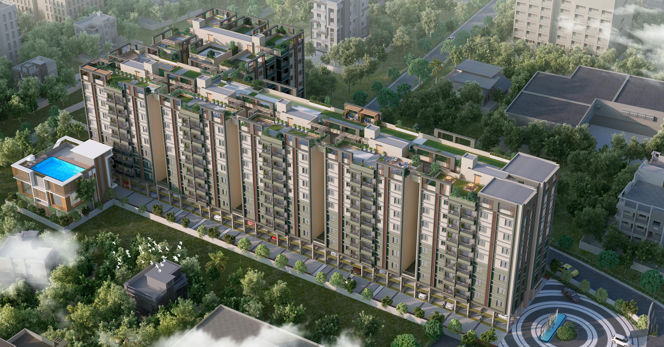 4 BHK residential in Kaikhali, Kolkata, West Bengal - 700052, Kolkata — photo 3