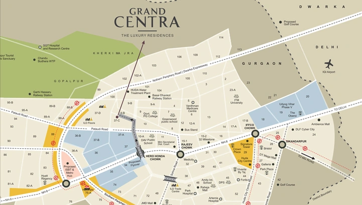 ILD GRAND CENTRA ( TOWER 1) in Gurugram — photo 2