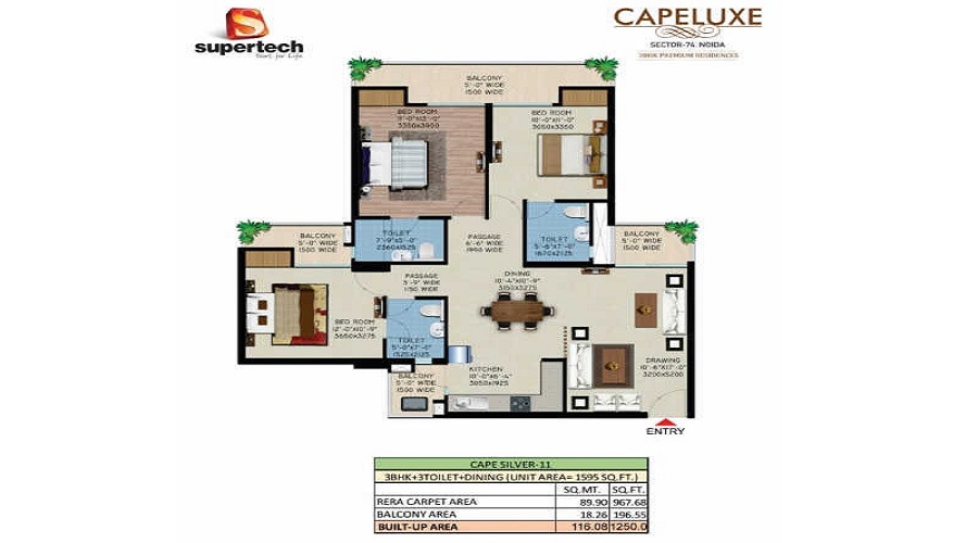 2 BHK 2bhk in Sector 74, Noida, Noida, Uttar Pradesh - 201301, Noida — photo 6