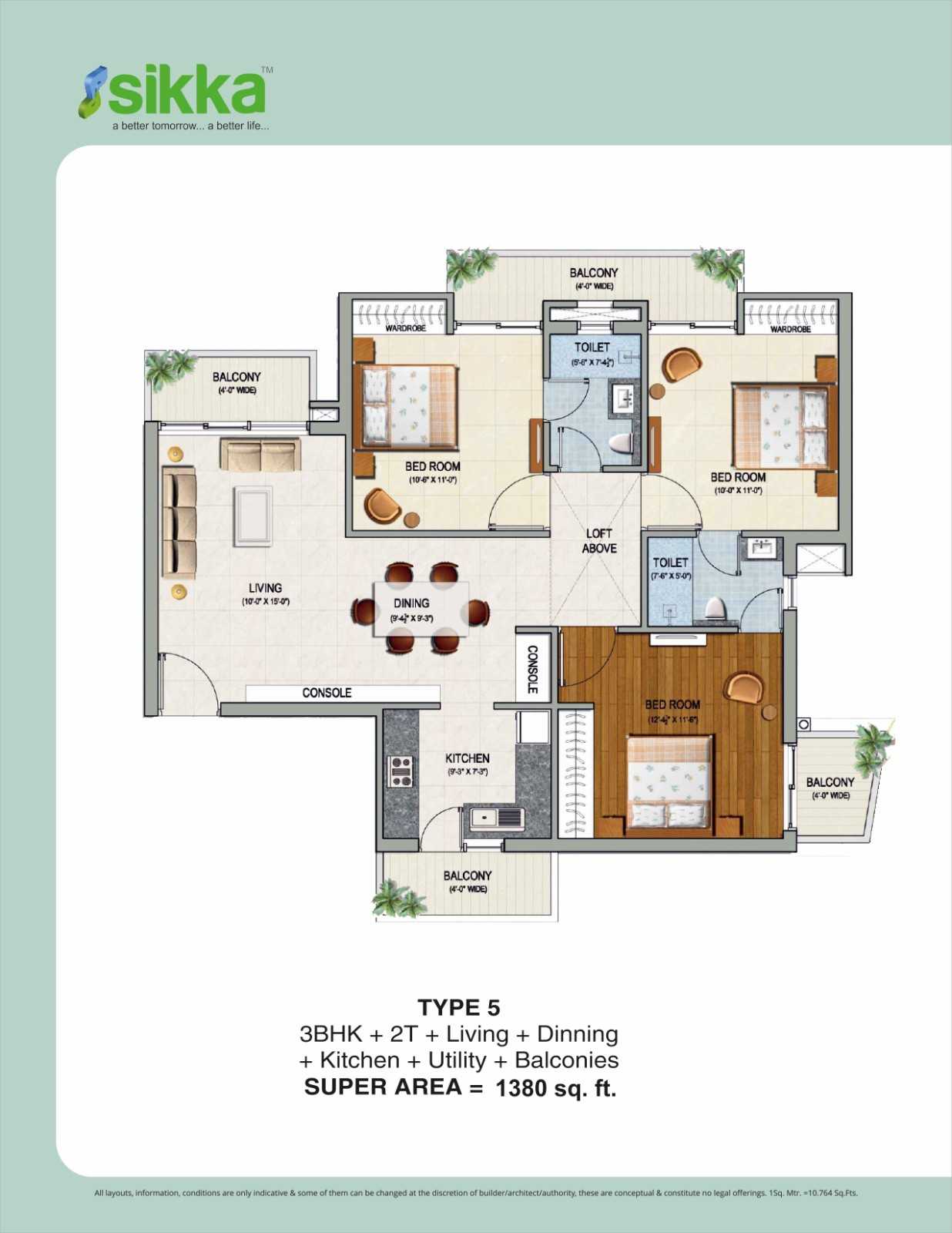 2 BHK 2bhk in Noida Central, Sector 143B, Noida, Noida, Uttar Pradesh - 201305, Noida — photo 3