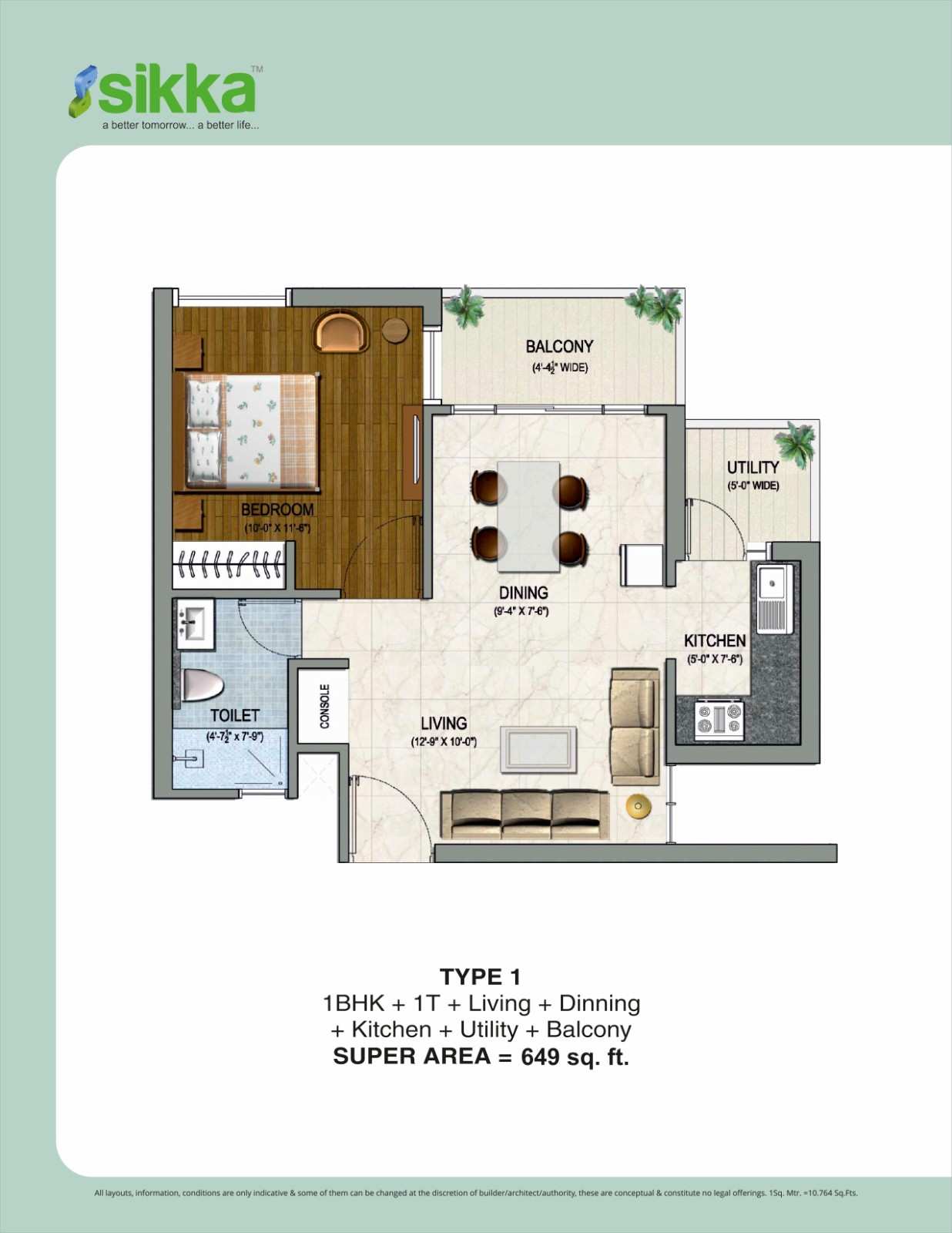 2 BHK 2bhk in Noida Central, Sector 143B, Noida, Noida, Uttar Pradesh - 201305, Noida — photo 4