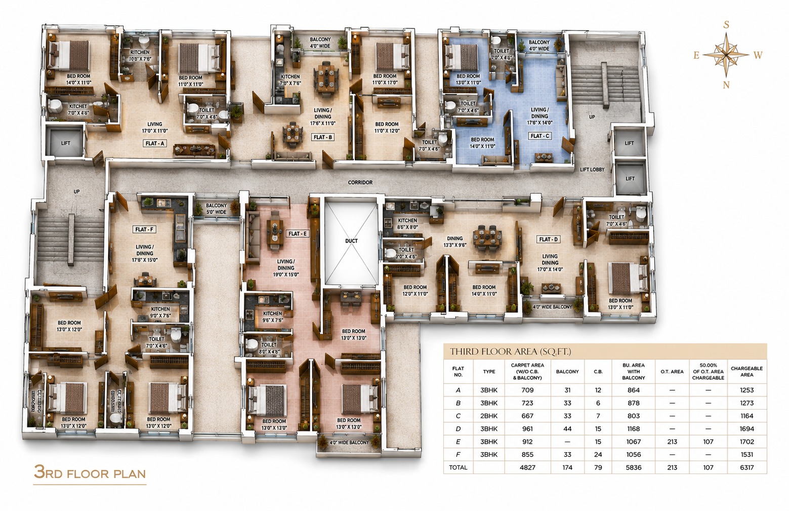 3 BHK residential in Salt Lake Sector V, Kolkata, Kolkata — photo 3