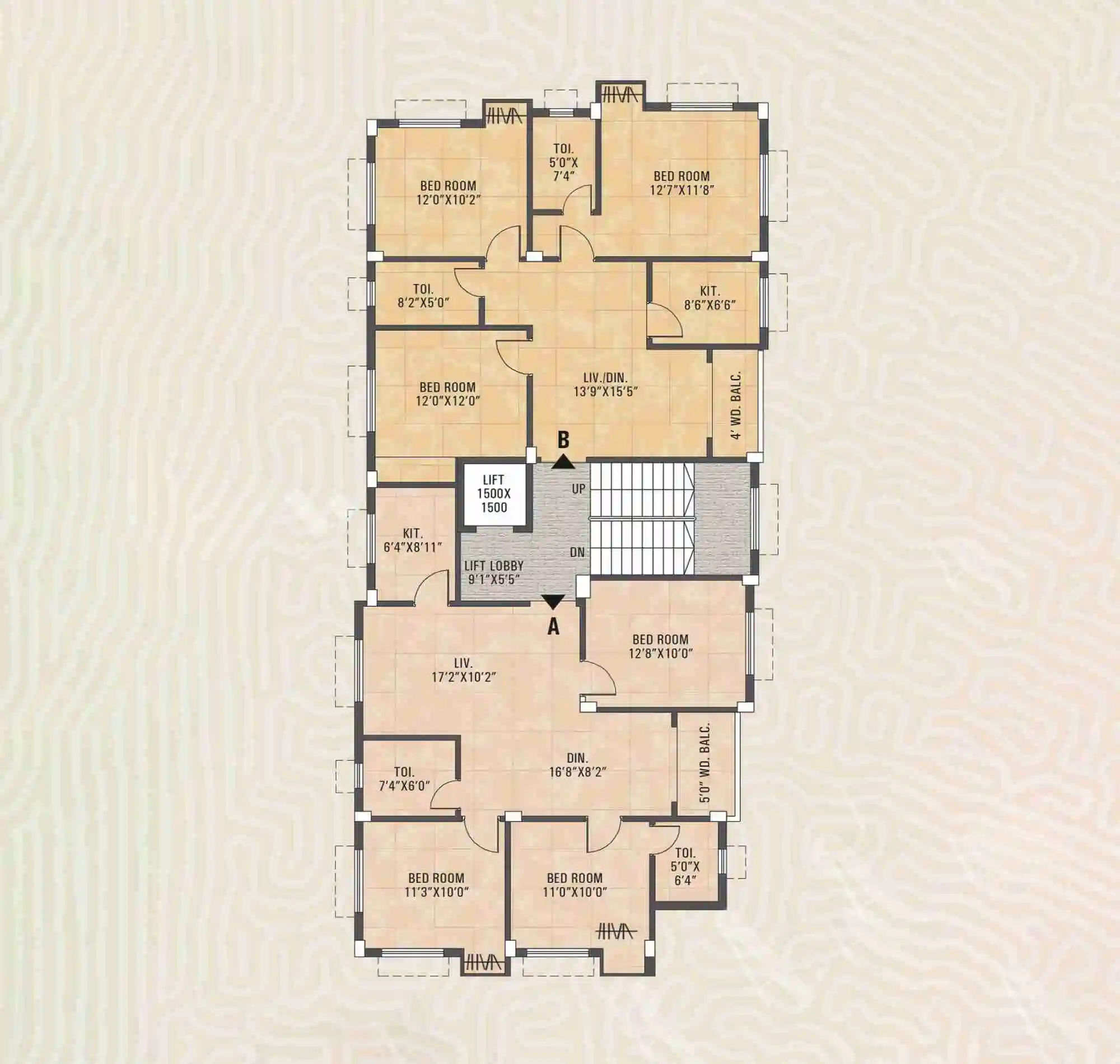 3 BHK residential in Krishnapur, Electronic Complex, Mahisbathan, Kolkata, West Bengal - 700102, Kolkata — photo 3