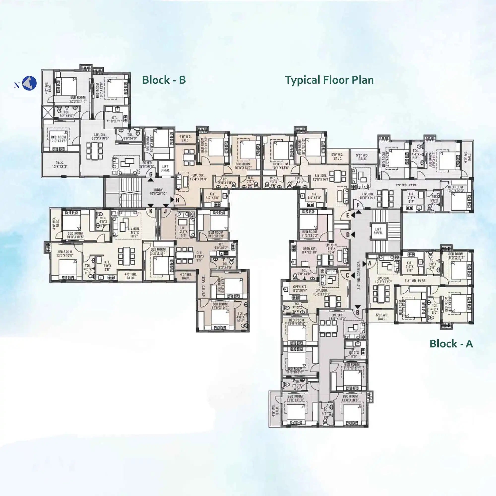 1 BHK residential in Bidhanpally Ward No. 24, Madhyamgram, Kolkata, West Bengal - 700130, Kolkata — photo 4